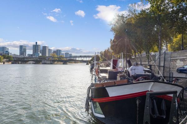 Vente Péniche de luxe Paris 16 5 Pièces 230 m²