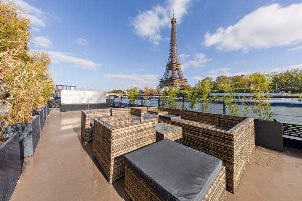 Vente Péniche de luxe Paris 16 5 Pièces 230 m²