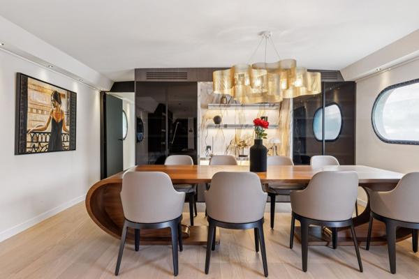 Vente Péniche de luxe Paris 16 5 Pièces 230 m²