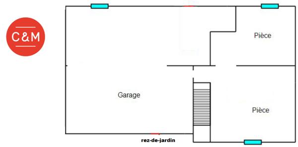 44340 BOUGUENAIS BOUGUENAIS LES COUETS - Maison 4 pièces 100 m²