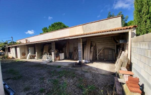 Vente Villa avec remise sur 800 m2 de terrain à rafraîchir Rieux-minervois   