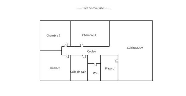 Maison à vendre 4 pièces 96 m² Sauzé-Vaussais