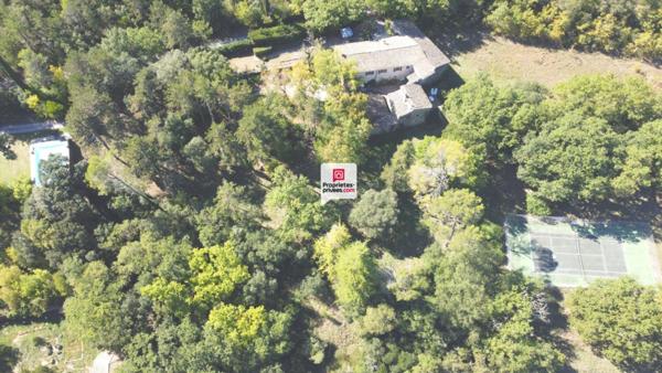 Domaine à Sauve - Mas en pierre avec piscine et tennis sur 2,3 ha