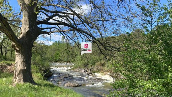 Domaine à Sauve - Mas en pierre avec piscine et tennis sur 2,3 ha