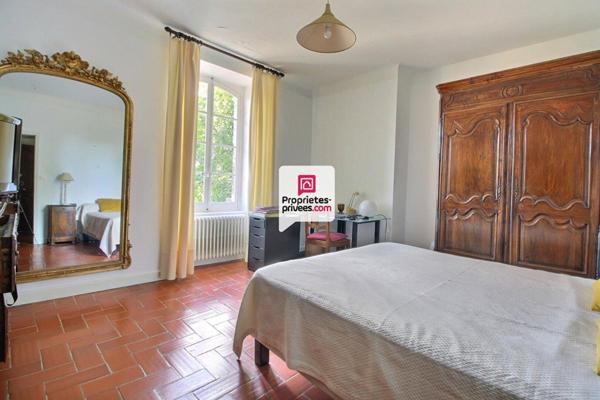 Domaine à Sauve - Mas en pierre avec piscine et tennis sur 2,3 ha