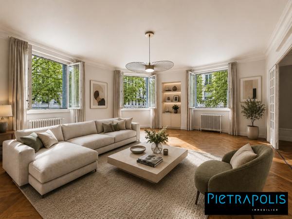 Lyon 6 Vitton Brotteaux - T6 ( 4 chambres) de 162 m²