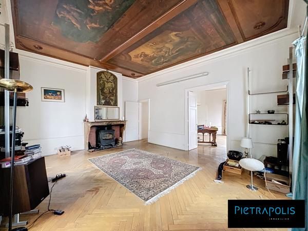 Demeure du XVIIème à rénover, piscine, vue panoramique et dépendance