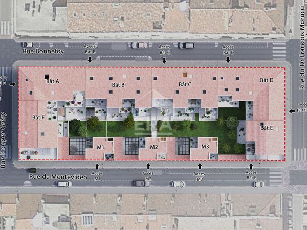 Maison T4 de 144m2 avec jardin et garage 13006 Marseille 6ème