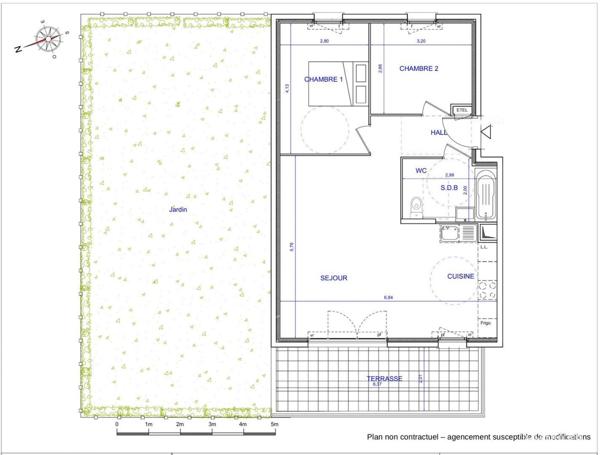 Appartement à vendre 3 pièces 62 m² La Roquette-sur-Siagne