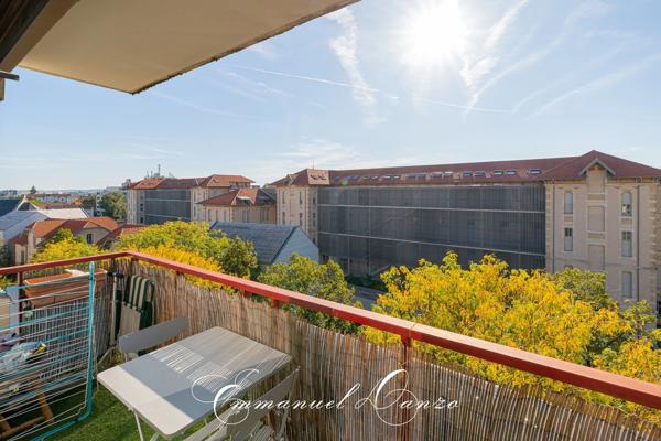 Nancy Saurupt – Appartement lumineux 68 m² avec 2 chambres, balcon et garage