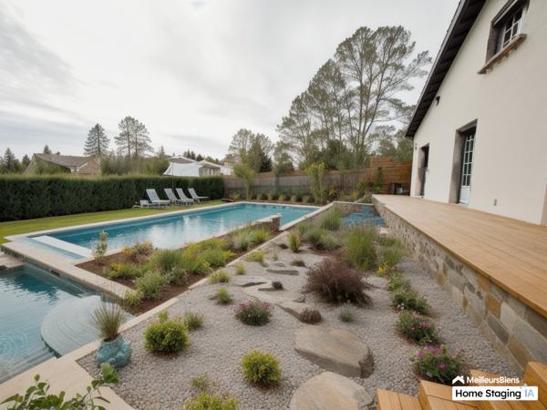 GAILLAC SUD- Maison en demi- niveau avec grand terrain plat cloturé et garages - hangars