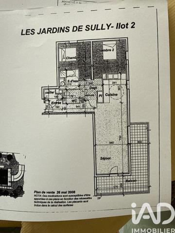Appartement à vendre 3 pièces 74 m² Bizanos