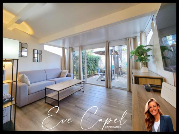 Maison à vendre 3 pièces LE CAP D'AGDE (34), PINEDE, Pavillon T2 Mezzanine avec place de parking privative dans résidence avec piscine