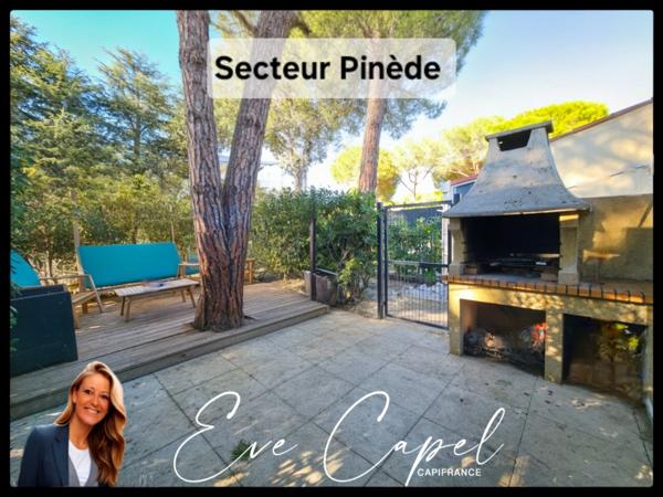 Maison à vendre 3 pièces LE CAP D'AGDE (34), PINEDE, Pavillon T2 Mezzanine avec place de parking privative dans résidence avec piscine