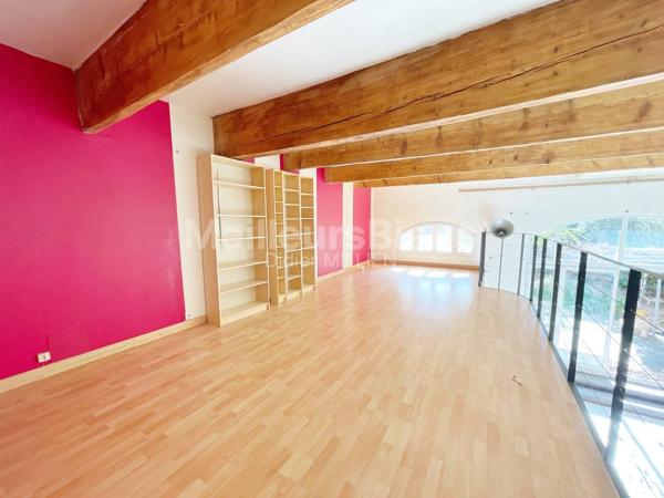 magnifique appartement avec cour de 85 m2 et garage