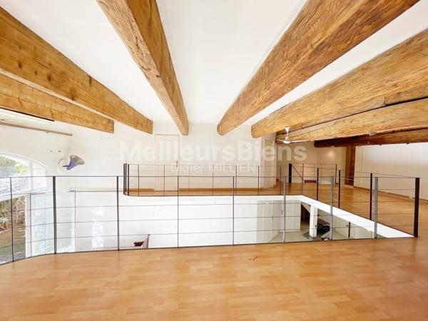 magnifique appartement avec cour de 85 m2 et garage