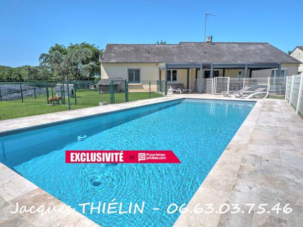 Spacieuse maison familiale de 180 m² avec 7 chambres et piscine chauffée
