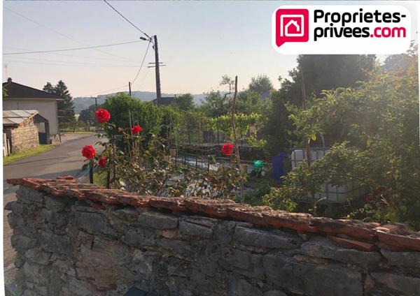 JARDIN POTAGER AVEC CABANE ET EXTENSION POSSIBLE - CENTRE VILLAGE DE CHALLES-LA-MONTAGNE (Ain)