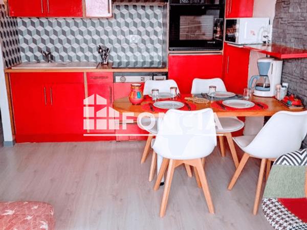 Location Studio meublé 26 m² - 58 AVENUE DE LA COTE VERMEILLE Canet En Roussillon 66140