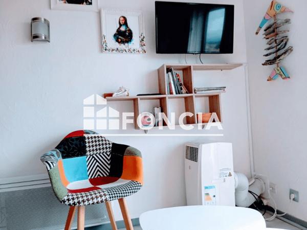 Location Studio meublé 26 m² - 58 AVENUE DE LA COTE VERMEILLE Canet En Roussillon 66140