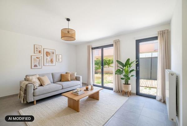 Charmant T2 avec terrasse, jardin et parking à Bron ...