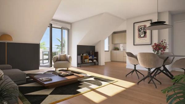Appartement neuf 2 pièces à Montfermeil