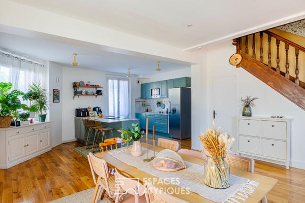 Ancienne laiterie du XIX-ème siècle réhabilitée en maison de 3 chambres avec terrasse