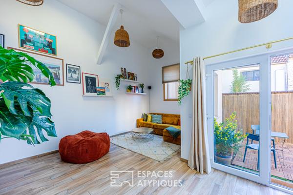 Ancienne laiterie du XIX-ème siècle réhabilitée en maison de 3 chambres avec terrasse