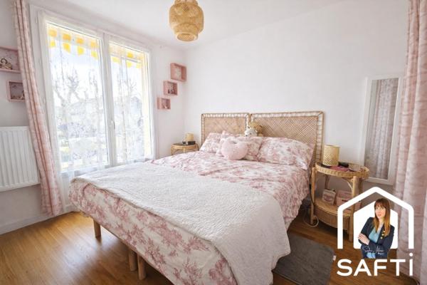 Appartement T3 lumineux avec balcon – 74 m² – Parking privé