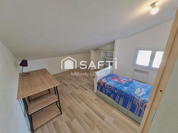 À Nieulle sur Seudre, maison d'environ 106 m2, 4 chambres, jardin clos + terrain constructible.