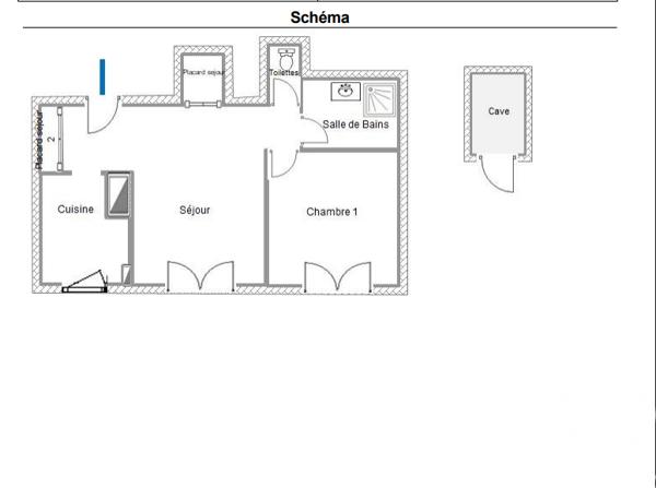 Appartement à vendre 2 pièces 39,67 m² Saint-Maur-des-Fossés