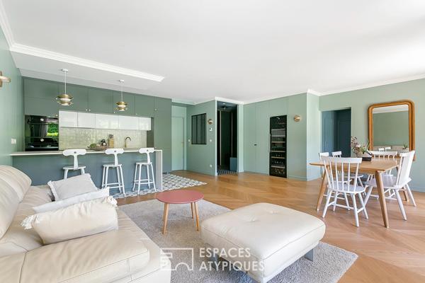 Rénovation d’architecte avec jardin au coeur de Montchat