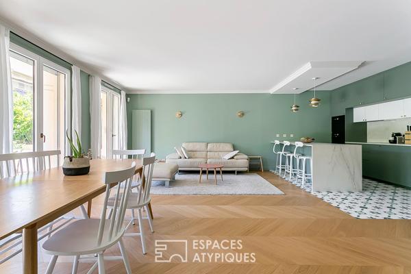 Rénovation d’architecte avec jardin au coeur de Montchat