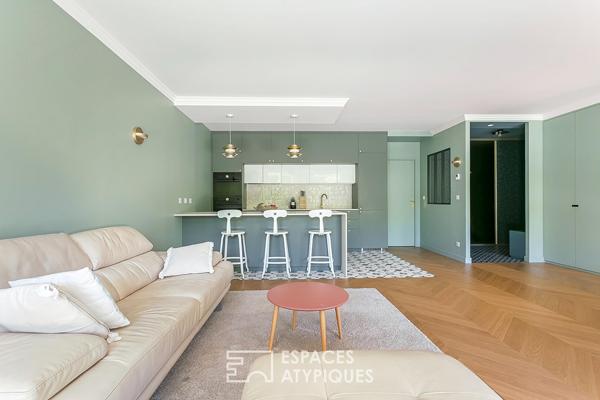 Rénovation d’architecte avec jardin au coeur de Montchat
