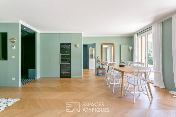 Rénovation d’architecte avec jardin au coeur de Montchat
