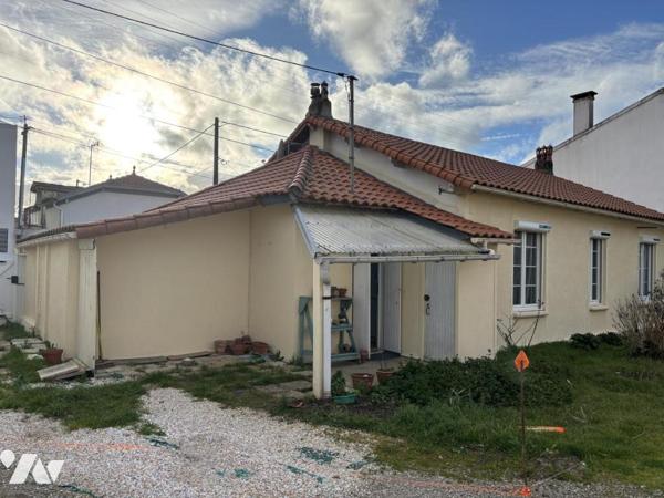 Maison de plain-pied à rénover -  2 chambres