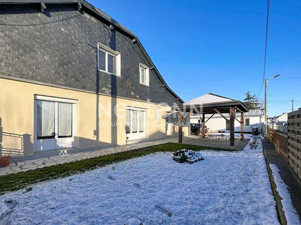 Maison ardoisères 3 chambres, T2, jardin