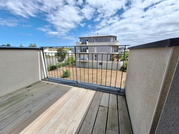 A LOUER SAINT MALO APPARTEMENT  T2  AVEC  BALCON  SITUE EN RESIDENCE AVEC ASCENSEUR