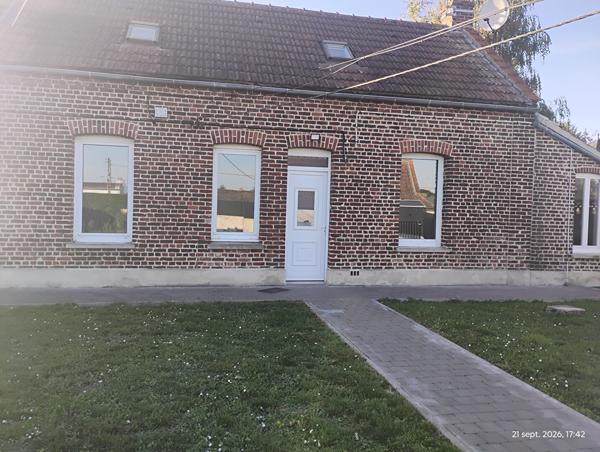 Maison 4 pièce(s) 79 m2 jardin Raillencourt Sainte Olle