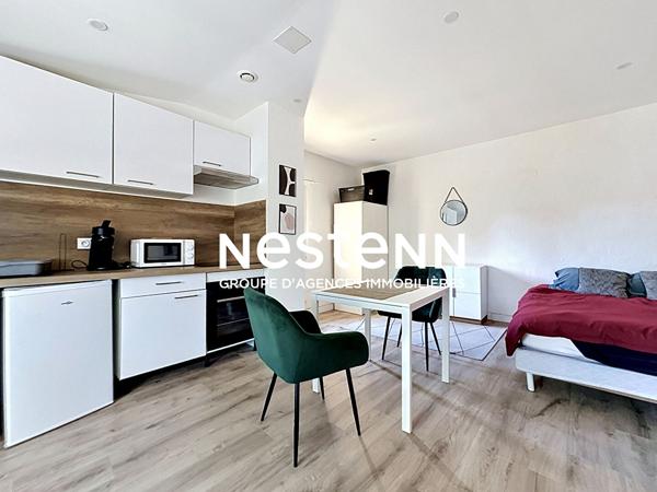Immeuble centre-ville de Perpignan, 3 logements et garage, prêts à louer.