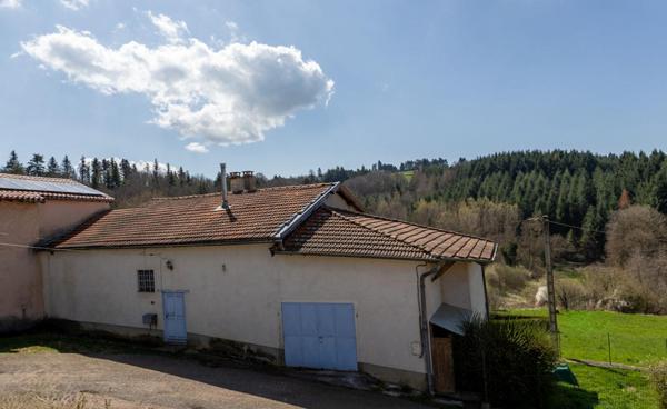 Maison de hameau avec fort potentiel et une belle vue panoramique