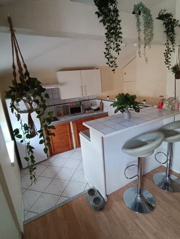Appartement Narbonne centre rue Voltaire 2 pièces avec mezzanine 42.80 m2
