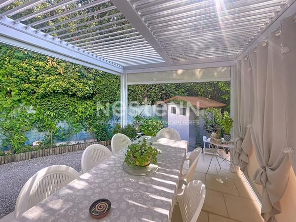 Exclusivité Nestenn : Appartement 3 pièces de 60 m2 avec jardin de 130 m2 avec piscine à Peymeinade