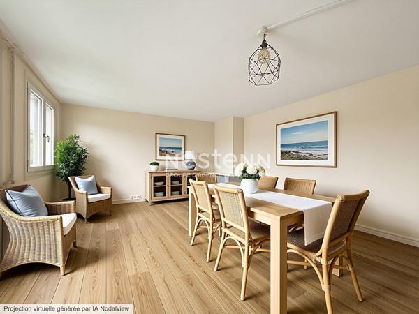 Malo-les-Bains - T2 bis/T3 de 72 m² - À 500 m de la plage - (Garage rare)