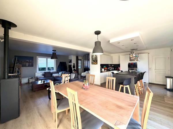 Maison de 109m², 4 chambres, jardin et garage