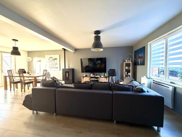 Maison de 109m², 4 chambres, jardin et garage