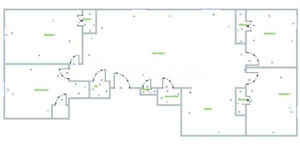 Appartement de 100 m²