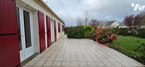 Maison de plain-pied 4 chambres à proximité immédiate du bourg