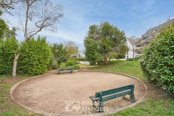 Triplex à rénover, dernier étage avec terrasse et loggia