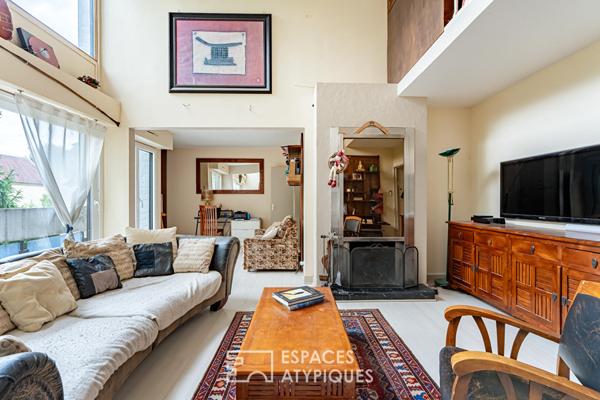 Triplex à rénover, dernier étage avec terrasse et loggia